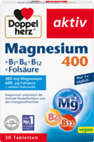 DOPPELHERZ Magnesium 400 mg Tabletten