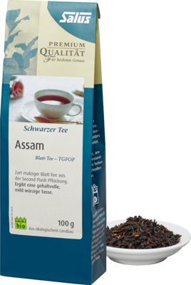 ASSAM schwarzer Tee Blatt-Tee TGFOP Bio Salus