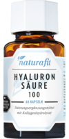 NATURAFIT Hyaluronsäure 100 Kollagenhydrolysat 350