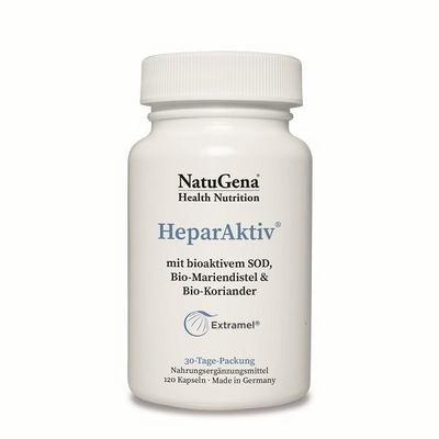 HEPARAKTIV SOD+Bio-Mariendistel+Bio-Koriander Kps.